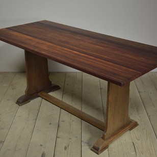 Antique Hardwood Dining Table